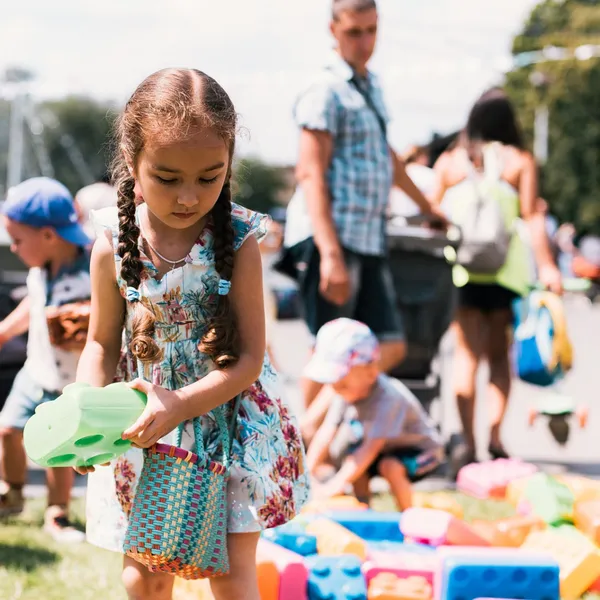 Дитяча зона на #ecostrumfest, яку організовує РЦ «Промінь» (фото)*