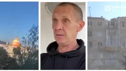 «Я хочу до себе додому»: як лучани повертаються у домівки після атаки шахеда (відео)