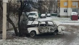 У Ковелі 18-річний юнак спалив «жигулі», бо не зміг «угнати» (фото, відео)