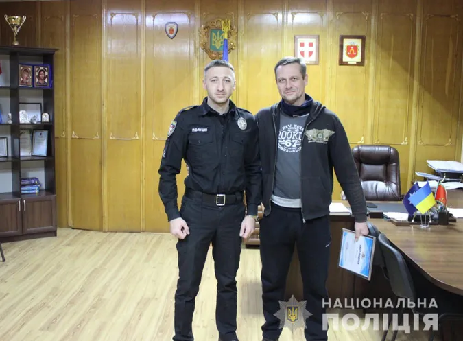У Ковелі відзначили сміливця, який самотужки затримав грабіжника (фото)