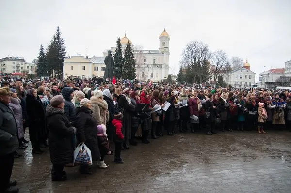 Протестанти Луцька відсвяткували Різдво (фото)