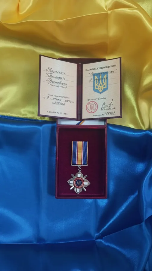 На Волині Героя Валерія Корсака посмертно нагородили державною відзнакою (фото)