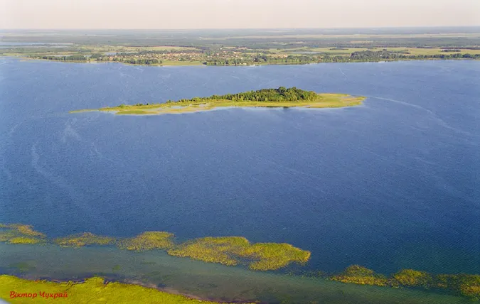 Показали, як виглядав Світязь з польоту 15 років тому (фото)