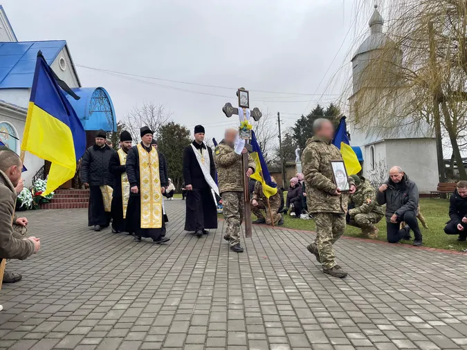 У Нововолинську прощались із військовослужбовцем Іваном Бондаруком (фото, відео)