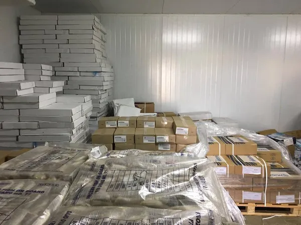 У волинського бізнесмена вилучили 46 тонн морепродуктів (фото)