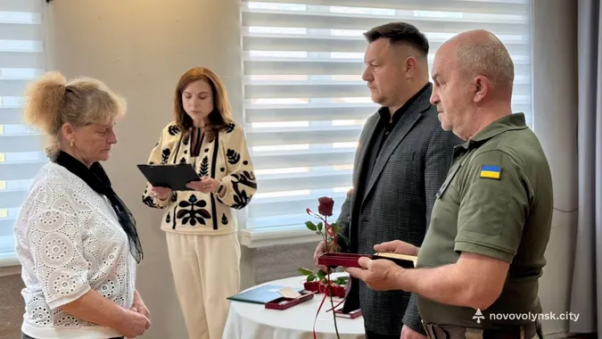 Рідним трьох полеглих Героїв з Волині вручили посмертні нагороди (фото)
