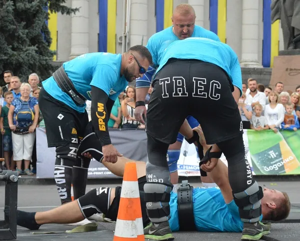 ...і ще один атлет втомився