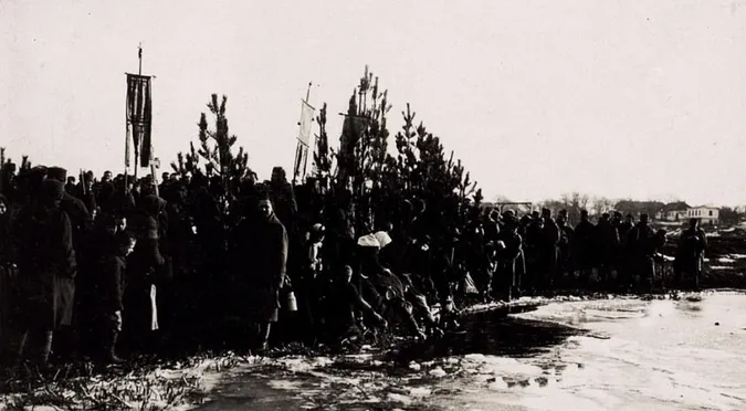 Водохреще на Волині 100 років тому: без окунань та заметіль (ФОТО)