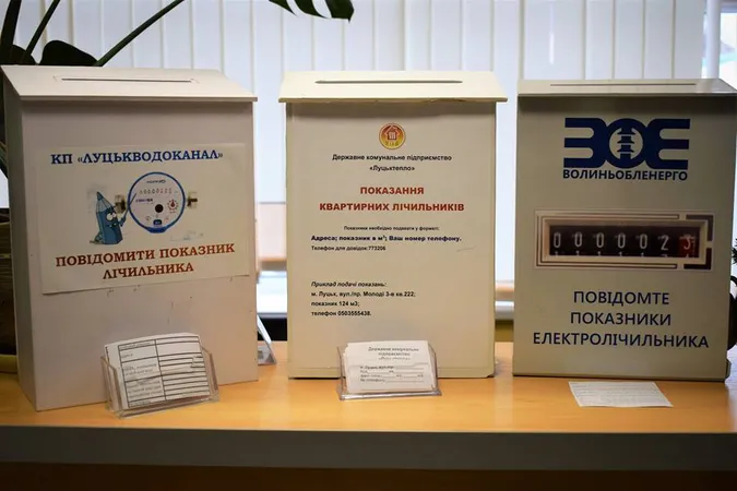 У луцькому ЦНАПі можна подати показники лічильників