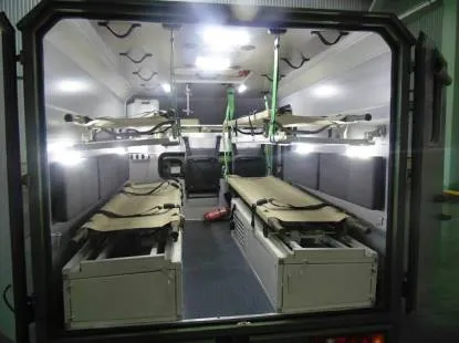 «Богдан Моторс» презентувала санітарний автомобіль для військових