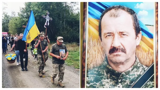 Не пережив важких поранень: на Волині попрощалися із 54-річним воїном Василем Вороб’єм (фото)