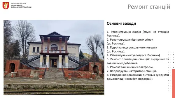 Як планують оновити Луцьку дитячу залізницю (фото)