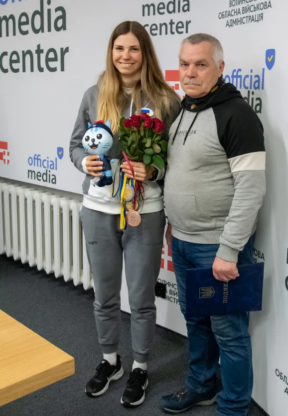 Волинянка увійшла до п'ятірки лідерів на дефлімпійських іграх (фото)