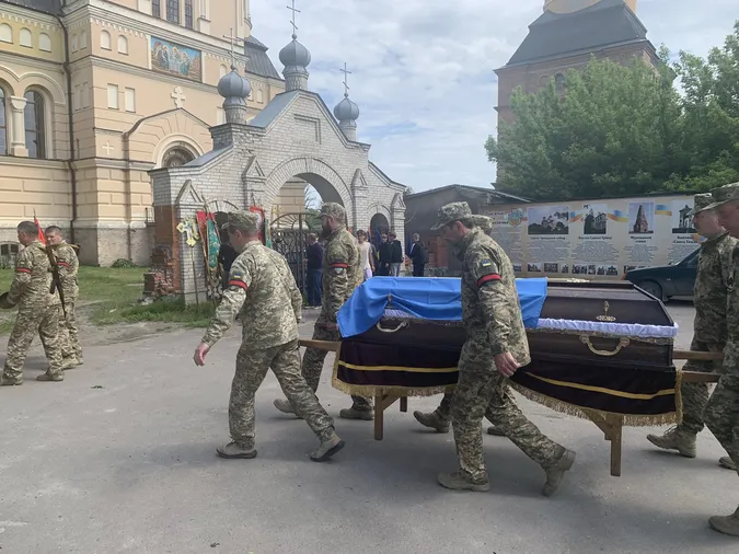 На Волині провели в останню путь Героя Олега Хайбу (фото)