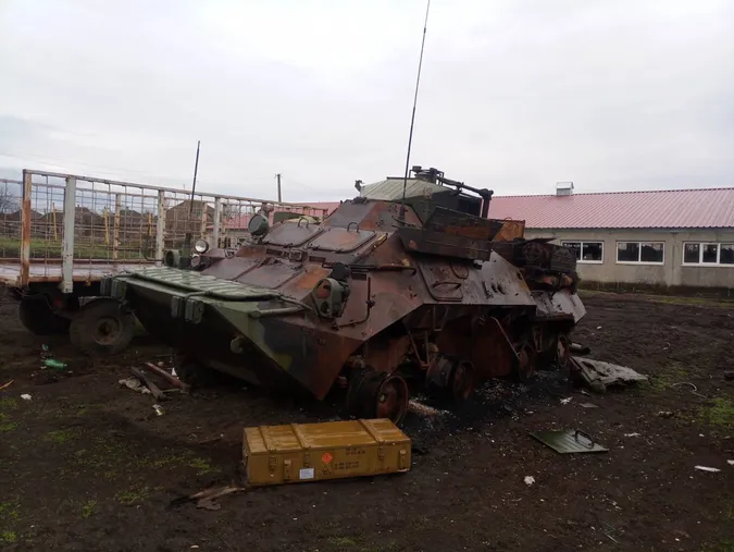 Українські воїни звільнили село на Харківщині та знищили більше двох десятків техніки (фото)