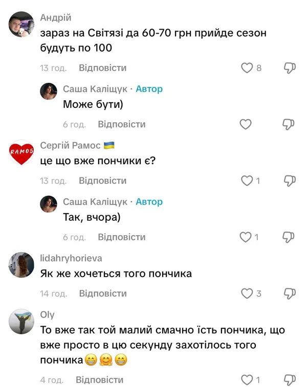 Скільки коштують перші у цьому році світязькі пончики