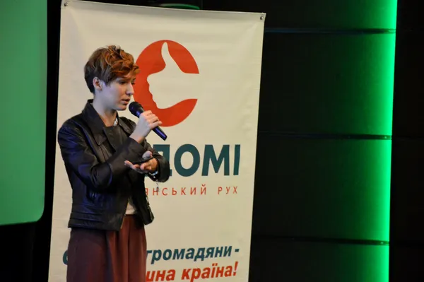Співорганізатор проекту та телеведуча Галина Падалко