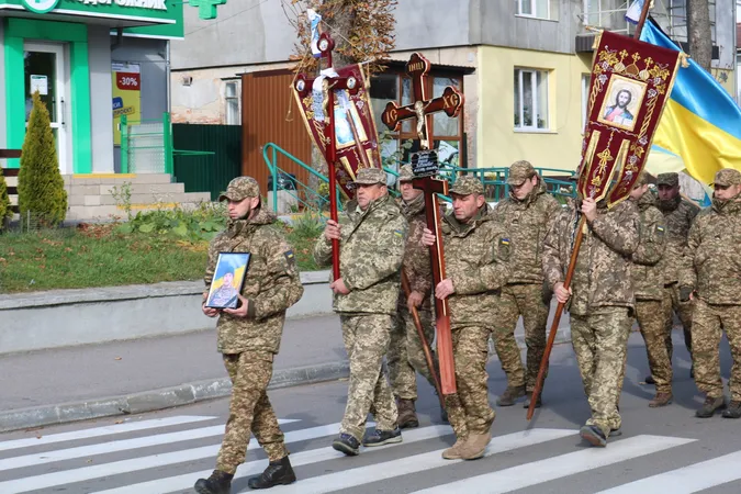 У Луцькому районі провели в останню дорогу полеглого на війні Андрія Тихого