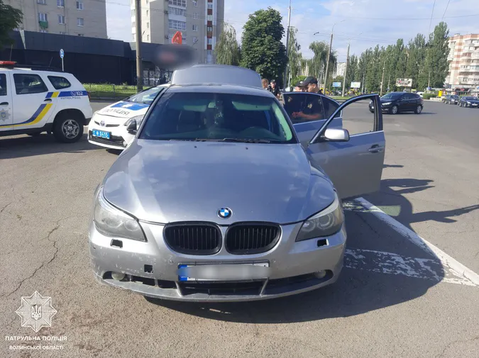 У Луцьку у водія BMW знайшли наркотики (фото)