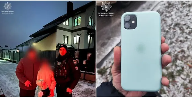 У Луцьку патрульні повернули загублену сумку 9-річній дівчинці (фото)