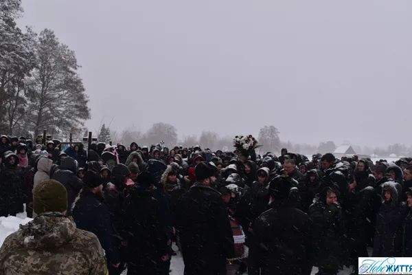 На Волині попрощались  із загиблим захисником Василем Росинчуком