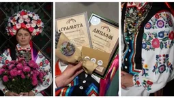 Переколяна гладь, лускавки і волинська крайка: весільний стрій з Любешівщини вдруге отримав нагороду (фото)