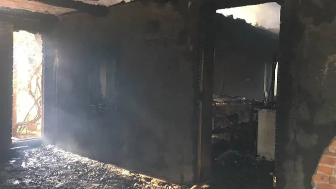 На Володимирщині горіли житловий будинок і літня кухня (фото)
