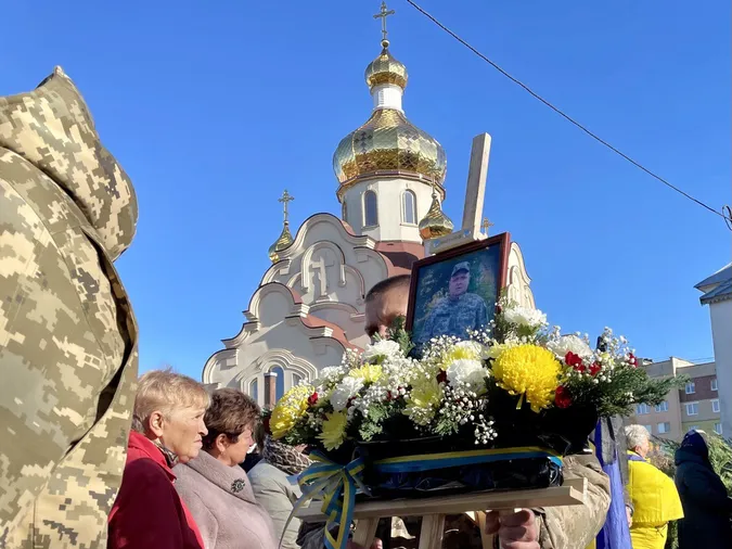 У Нововолинську прощались з Юрієм Ковальчуком