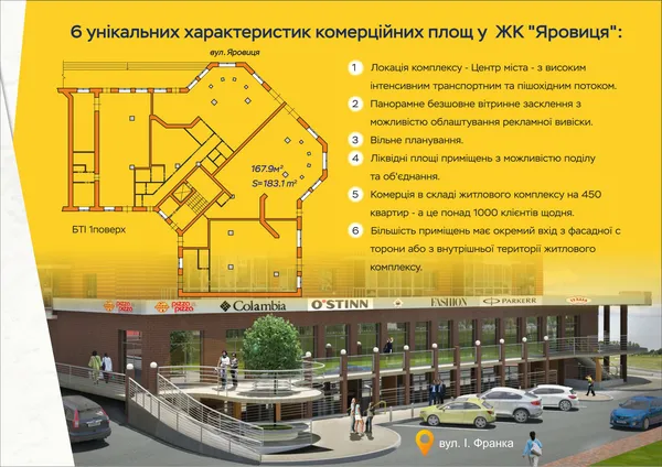 Розпочніть свій бізнес вже сьогодні разом із ЖК ''Яровиця''*