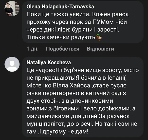 «Дуже круто!»: реакція лучан у соцмережі на проєкт нової набережної вздовж Сапалаївки
