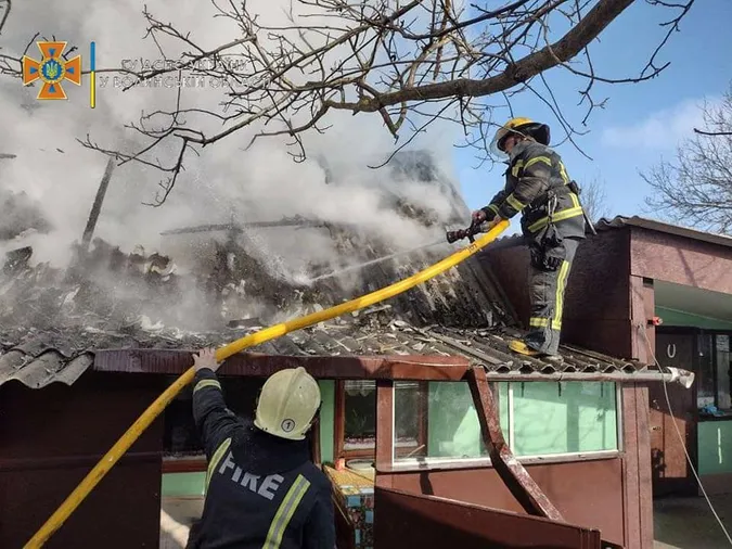 У селі під Луцьком сталася пожежа (фото)