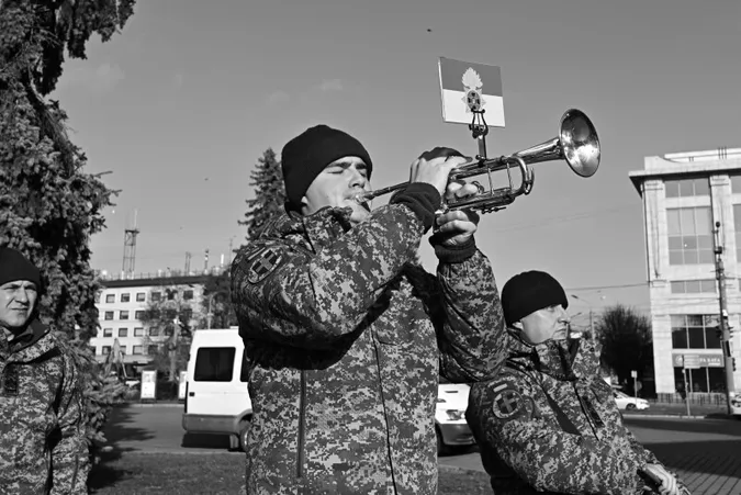 Загинув на Донеччині: у Луцьку попрощалися з 32-річним Дмитром Бачинським (фото)