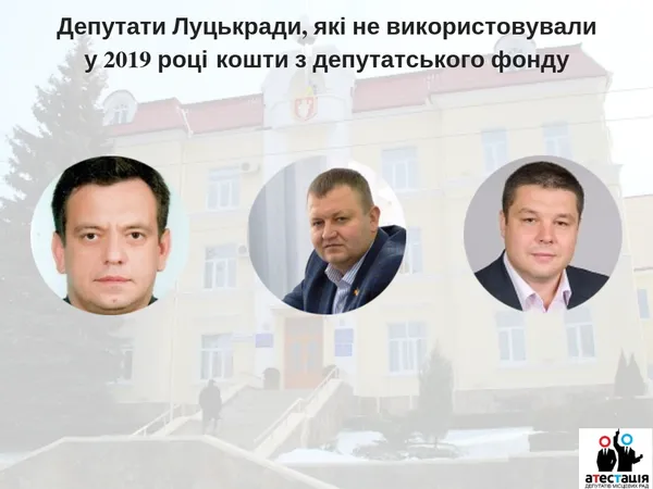 На що у Луцьку в 2019 році витрачали кошти з депутатського фонду