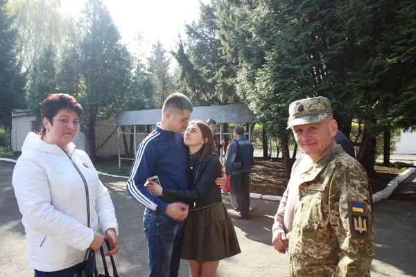 Волинських призовників відправили на військову службу (фото)