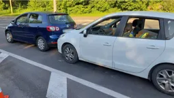 Аварія на Набережній: у Луцьку «рено» наздогнало «фольксваген» (фото)