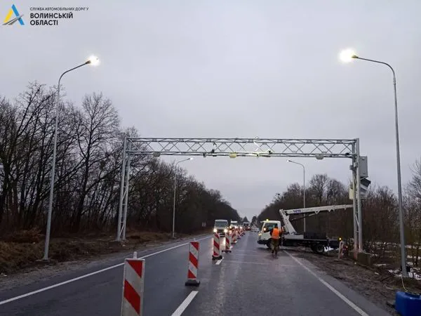 На Волині провели тестовий запуск системи зважування в русі WiM (фото)