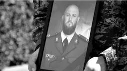 У Луцьку попрощалися з головним сержантом бригади «Хартія» Олександром Ющенком (фото)