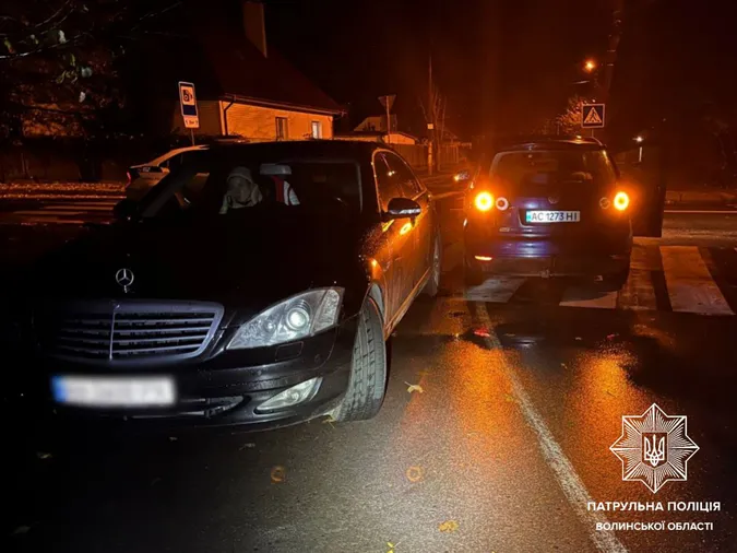 Драгер показав 2,41 проміле: у Ковелі через п'яну водійку сталась аварія (фото)