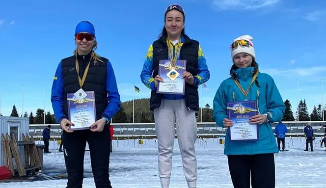 Волинянка виборола перемоги на чемпіонаті України з лижних перегонів (фото)