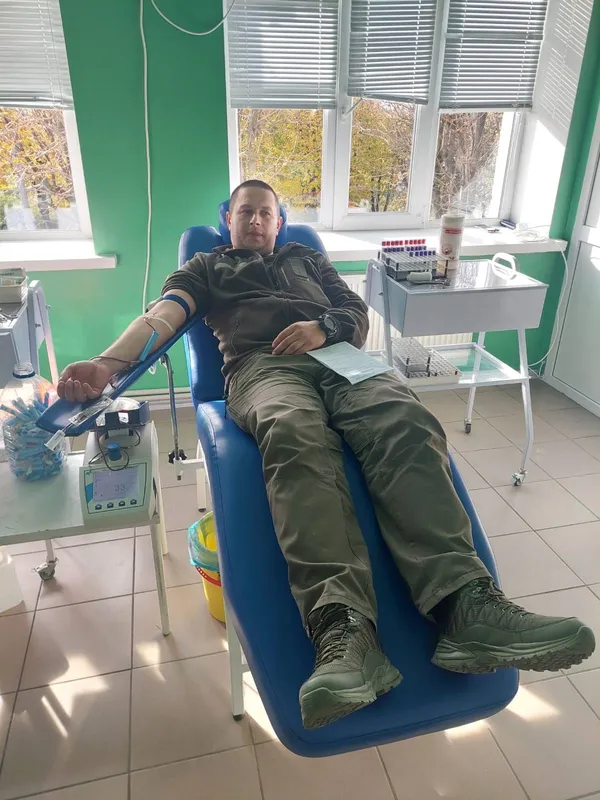 Працівники Луцького СІЗО поділились кров'ю (фото)