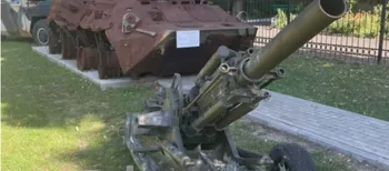 У Луцьку показали трофейний «Васильок», захоплений в окупантів під Києвом (фото)