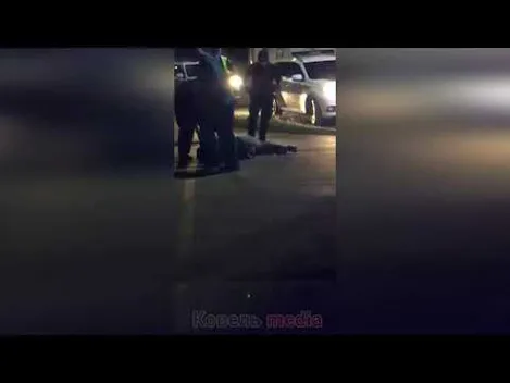 Нічна ДТП У Ковелі: мотоцикліст вилетів на тротуар (відео)