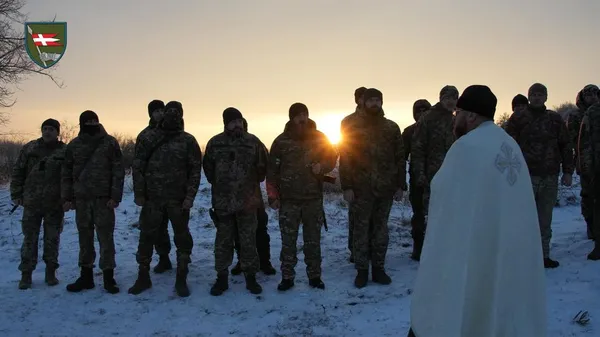 Молитва і занурення: бійці Волинської бригади відзначили Водохреще (фото)