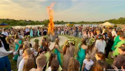 Ватра, хороводи, бойовий гопак: у Нововолинську святкували Івана Купала (фото)