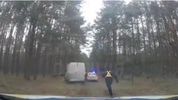 У Ковелі п'яний водій втікав від патрульних (відео)