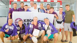 Футбольна команда луцького заводу «Кромберг енд Шуберт» – бронзовий призер всеукраїнських змагань в Одесі*