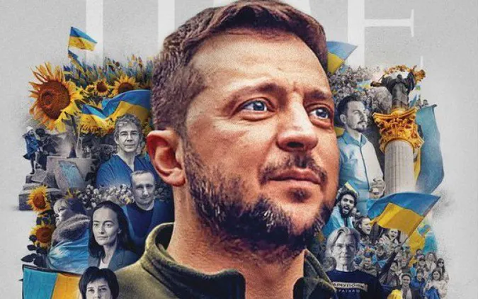 Журнал TIME назвав «Людиною року» Зеленського та український дух