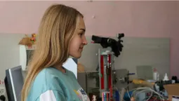 Школярка з Волині навчила машини для обробки деталей грати музику (фото, відео)