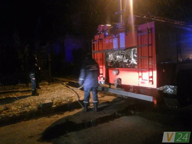 Під Луцьком в дворі судді згоріло авто (фото)