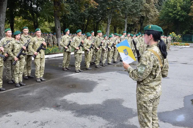 У Луцьку новобранці-прикордонники склали військову присягу (фото)